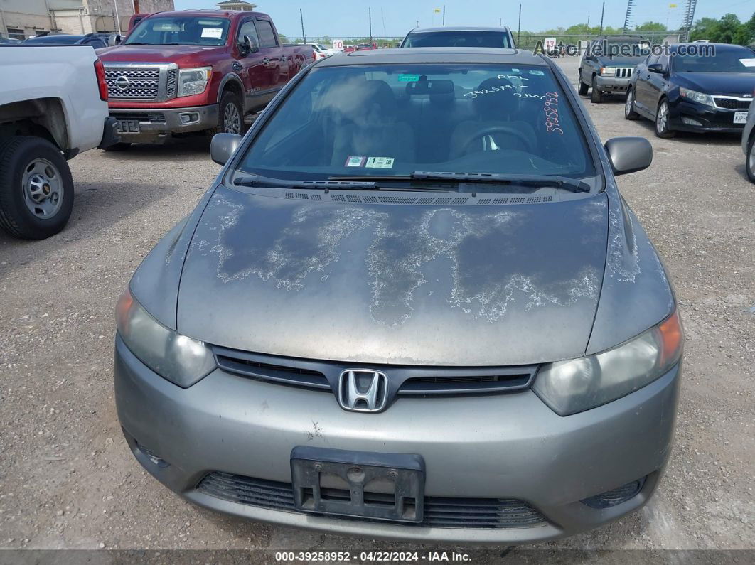 2008 Honda Civic Ex Gray vin: 2HGFG11858H566034