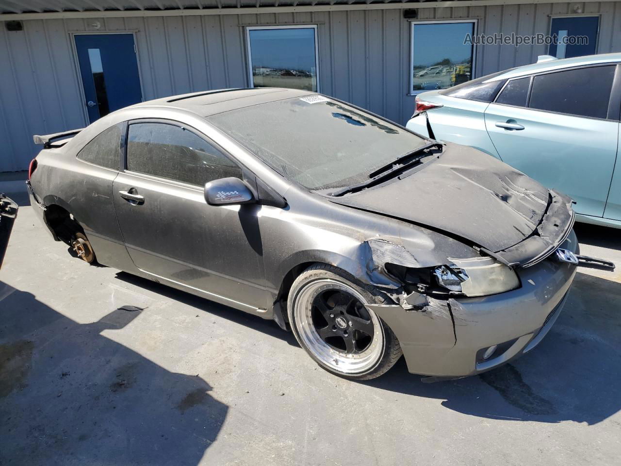 2006 Honda Civic Ex Серый vin: 2HGFG11866H548042