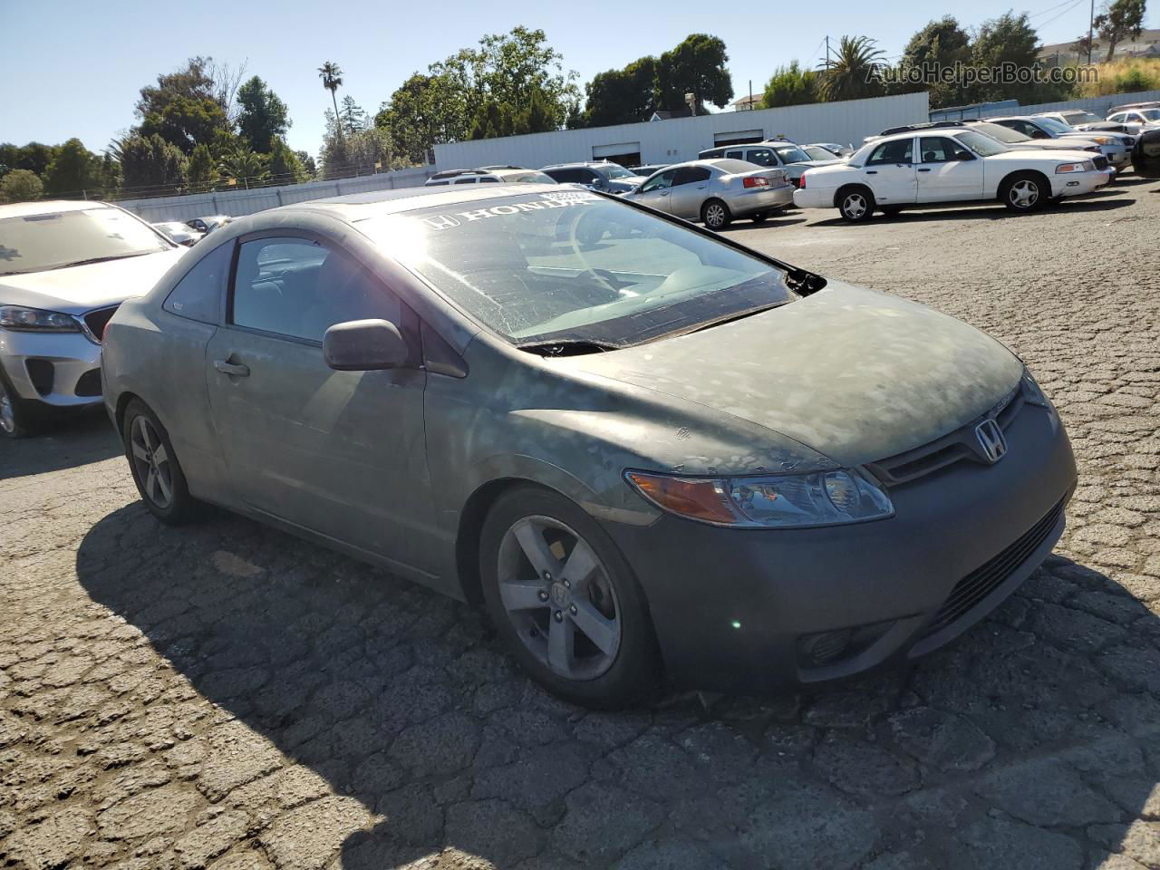 2008 Honda Civic Ex Green vin: 2HGFG11898H520920