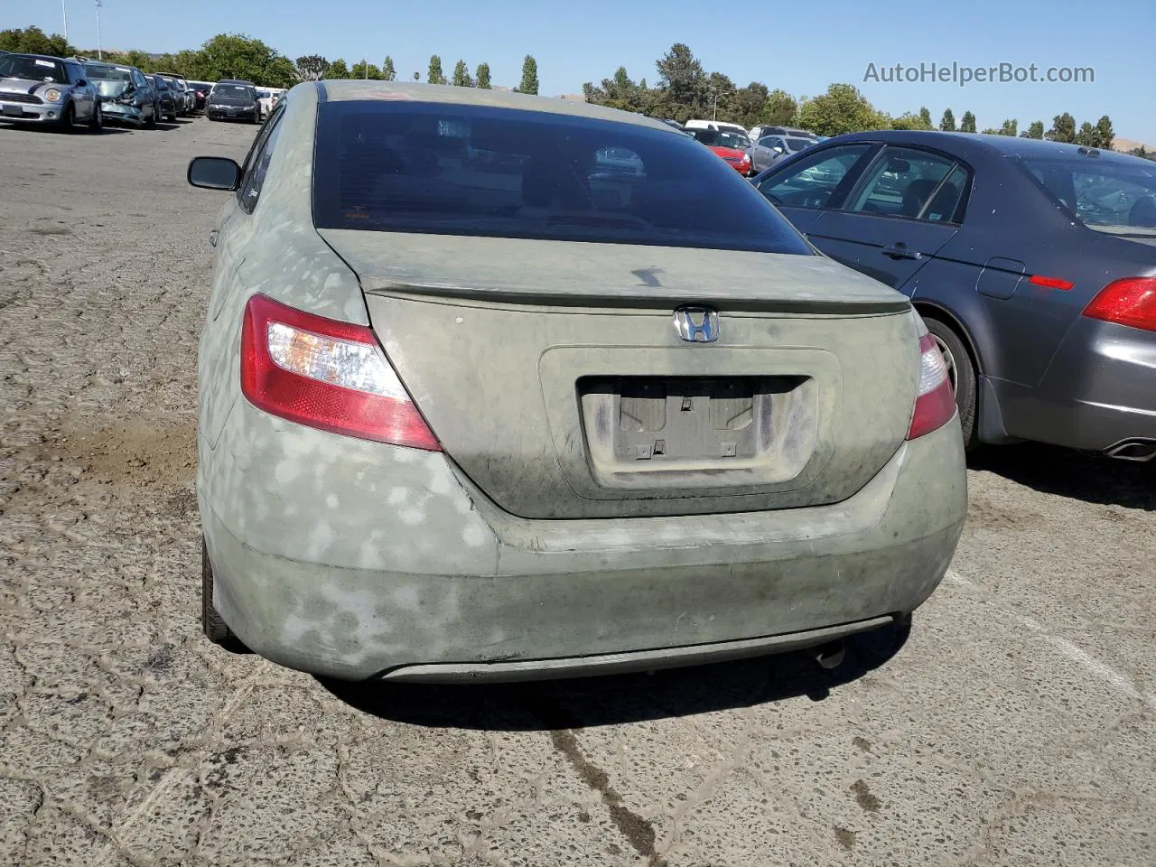 2008 Honda Civic Ex Green vin: 2HGFG11898H520920