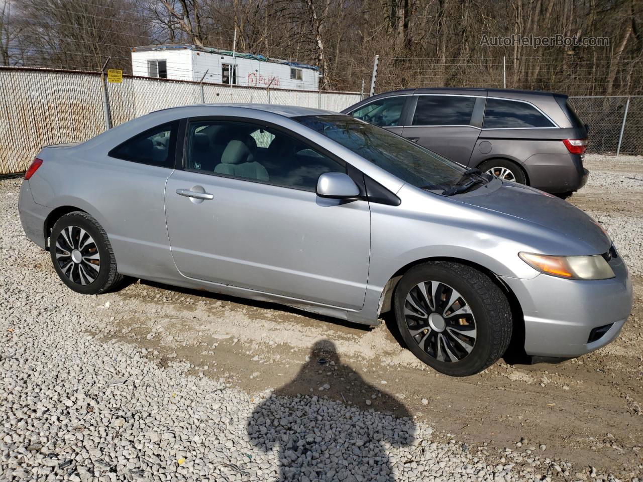 2008 Honda Civic Lx Silver vin: 2HGFG12608H504568