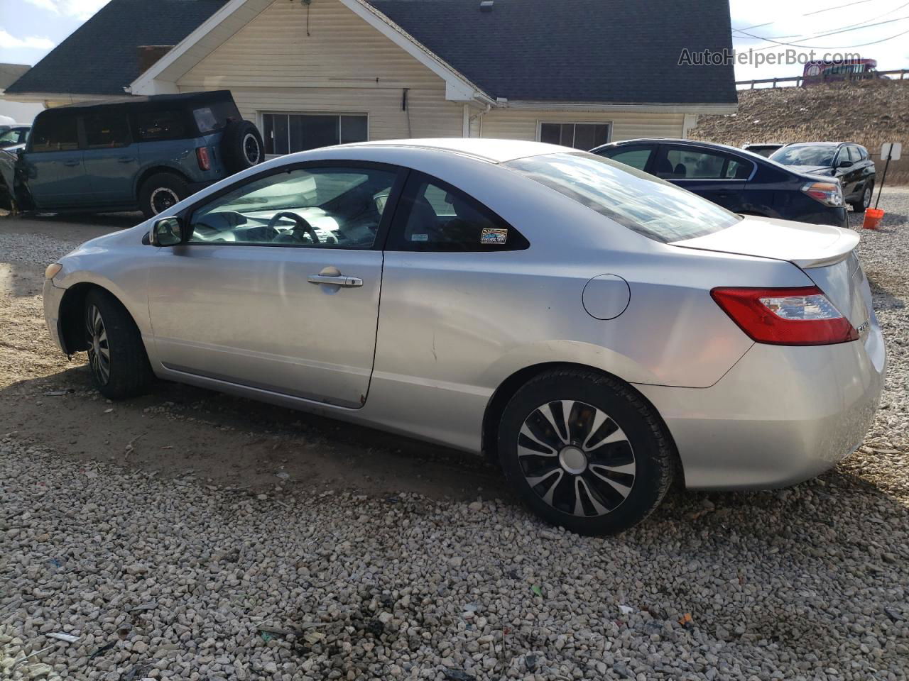 2008 Honda Civic Lx Silver vin: 2HGFG12608H504568