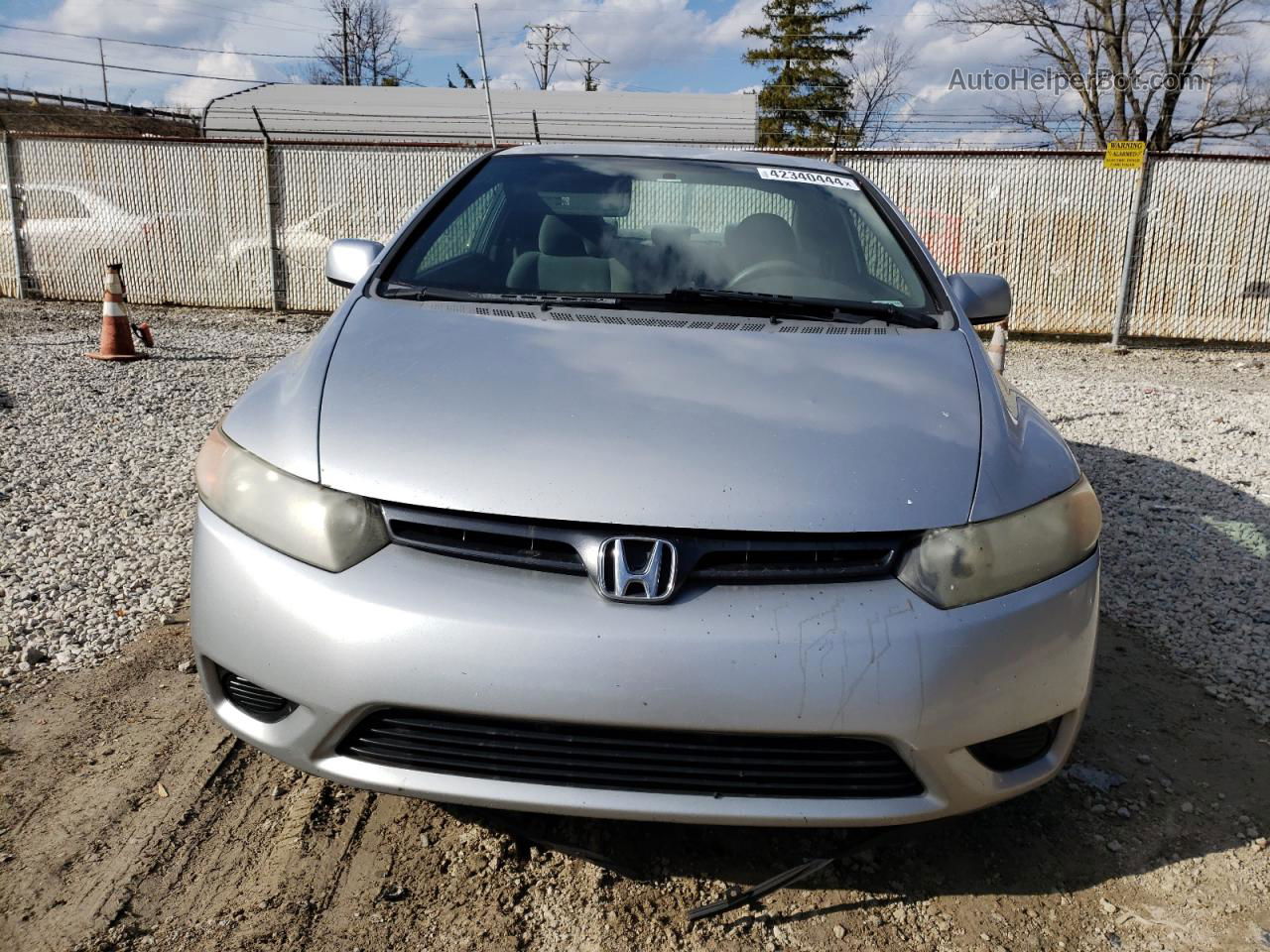 2008 Honda Civic Lx Silver vin: 2HGFG12608H504568