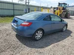 2008 Honda Civic Lx Синий vin: 2HGFG12608H542477