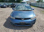 2008 Honda Civic Lx Blue vin: 2HGFG12608H542477