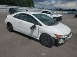 2008 Honda Civic Lx White vin: 2HGFG12608H568688