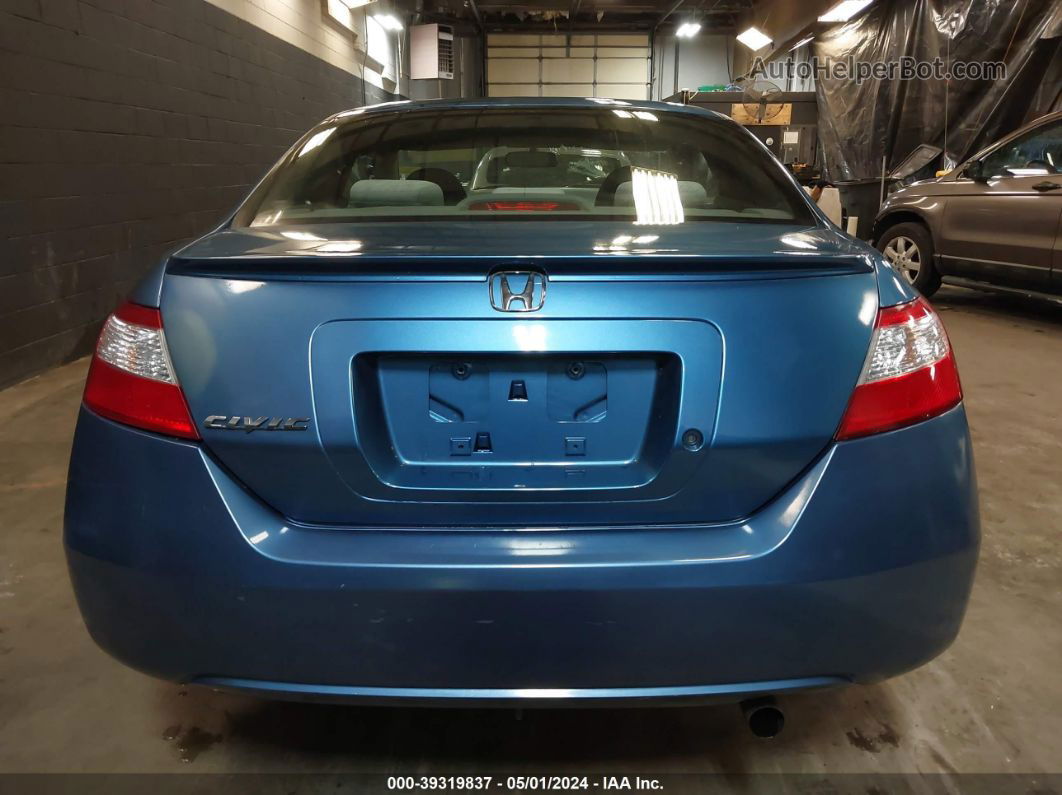 2008 Honda Civic Lx Blue vin: 2HGFG12608H580209