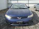 2006 Honda Civic Lx Синий vin: 2HGFG12616H529556