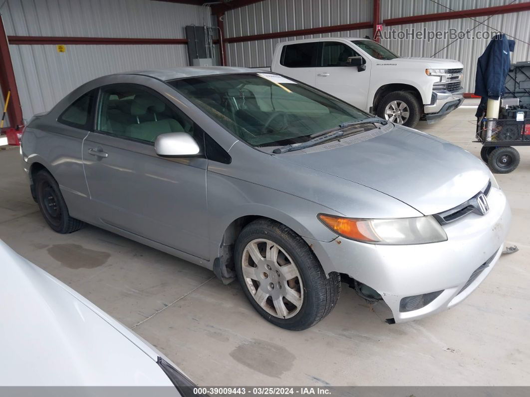 2008 Honda Civic Lx Silver vin: 2HGFG12618H513330