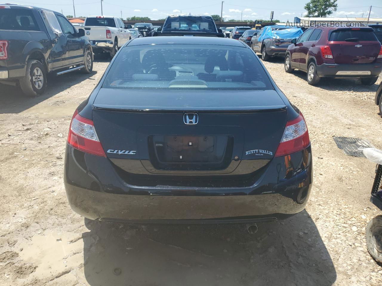 2008 Honda Civic Lx Black vin: 2HGFG12618H514591