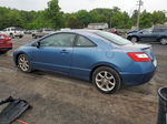 2008 Honda Civic Lx Blue vin: 2HGFG12618H540446