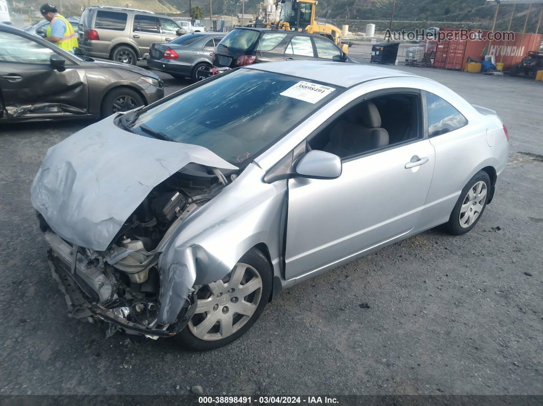 2008 Honda Civic Lx Silver vin: 2HGFG12628H558891