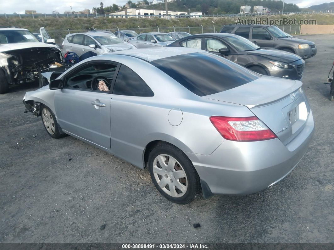 2008 Honda Civic Lx Silver vin: 2HGFG12628H558891