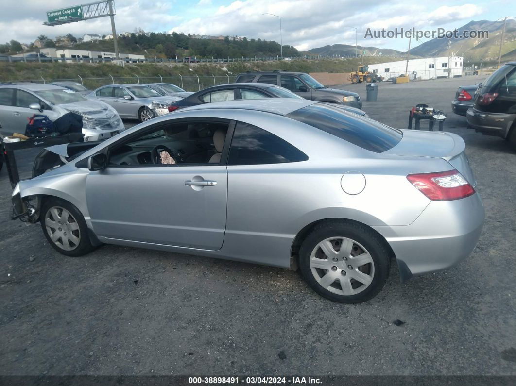 2008 Honda Civic Lx Silver vin: 2HGFG12628H558891