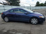 2008 Honda Civic Lx Синий vin: 2HGFG12628H564965