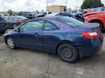 2008 Honda Civic Lx Blue vin: 2HGFG12628H564965