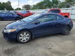 2008 Honda Civic Lx Blue vin: 2HGFG12628H564965