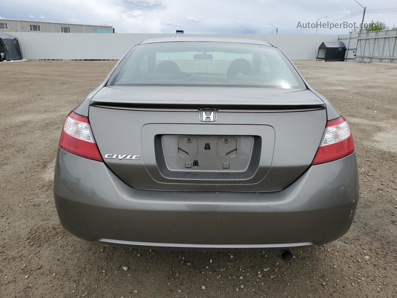 2008 Honda Civic Lx Серый vin: 2HGFG12638H008194