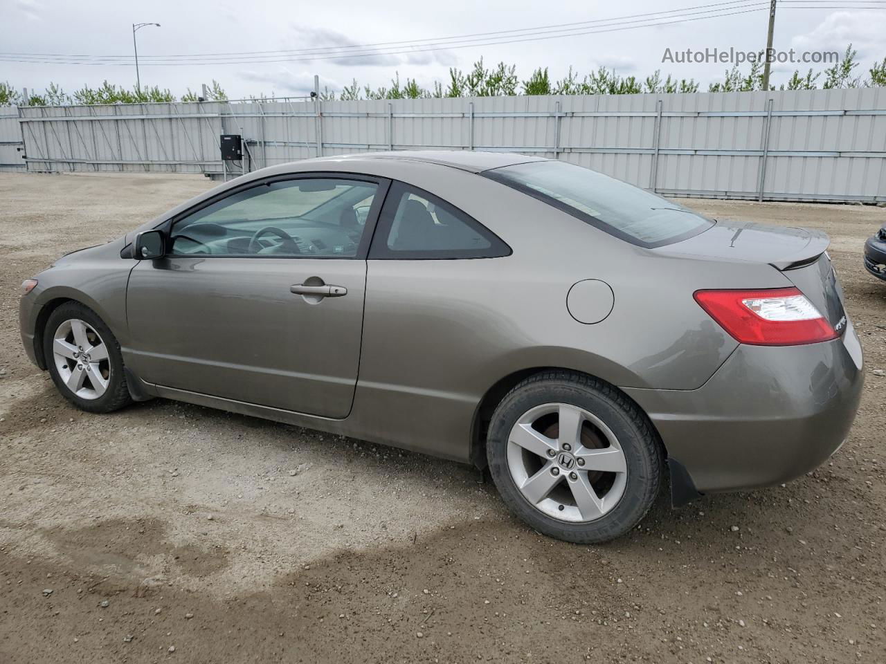 2008 Honda Civic Lx Серый vin: 2HGFG12638H008194