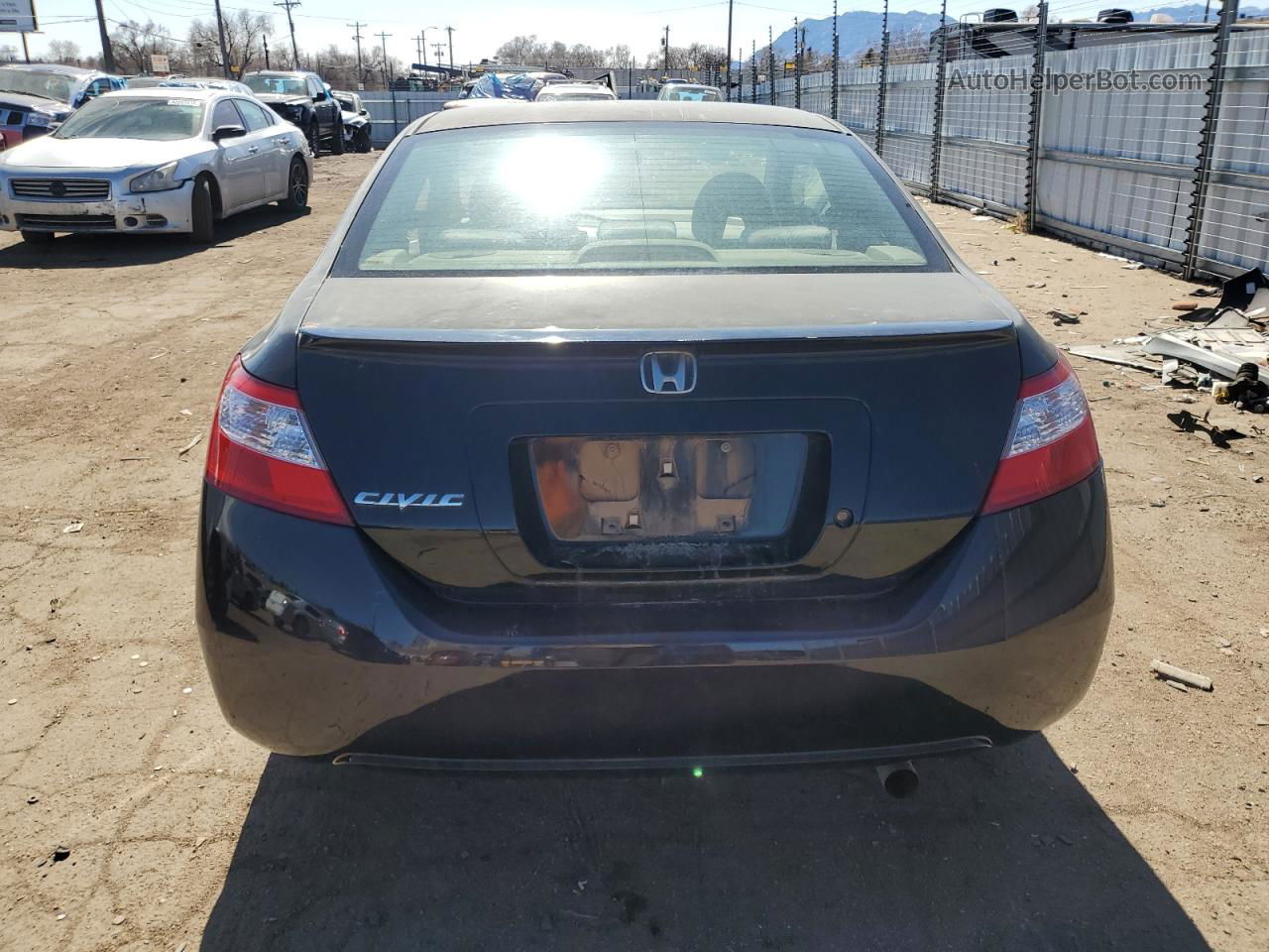 2008 Honda Civic Lx Black vin: 2HGFG12638H518531