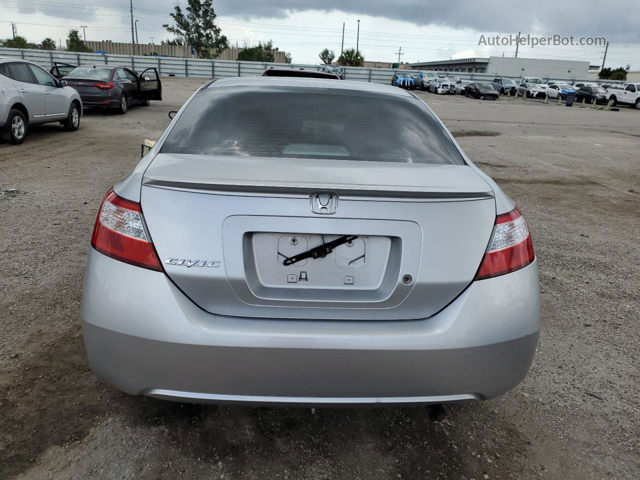 2008 Honda Civic Lx Silver vin: 2HGFG12638H578910