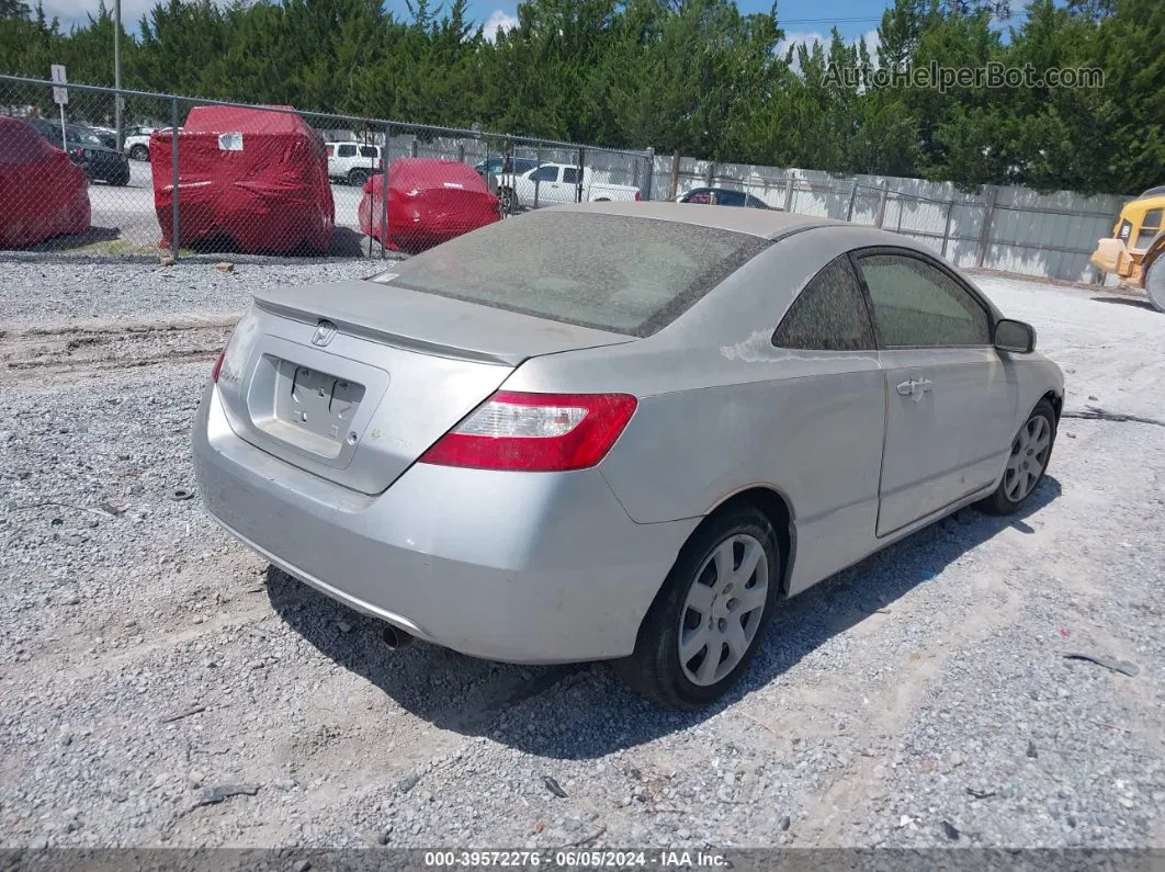 2008 Honda Civic Lx Silver vin: 2HGFG12648H562506