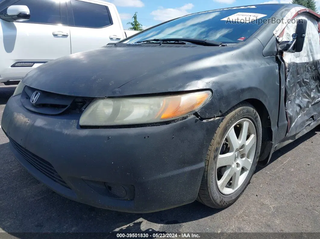 2008 Honda Civic Lx Черный vin: 2HGFG12658H529465