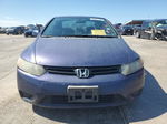 2008 Honda Civic Lx Blue vin: 2HGFG12658H553510