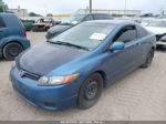 2008 Honda Civic Lx Blue vin: 2HGFG12658H567486