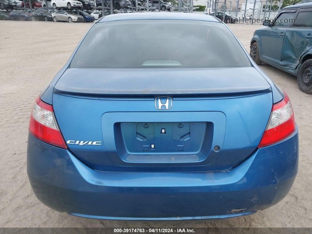 2008 Honda Civic Lx Blue vin: 2HGFG12658H567486