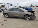 2006 Honda Civic Lx Gray vin: 2HGFG12666H560799