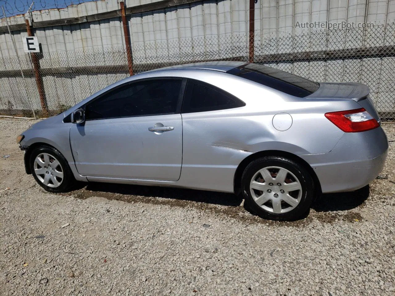 2008 Honda Civic Lx Серебряный vin: 2HGFG12668H566086