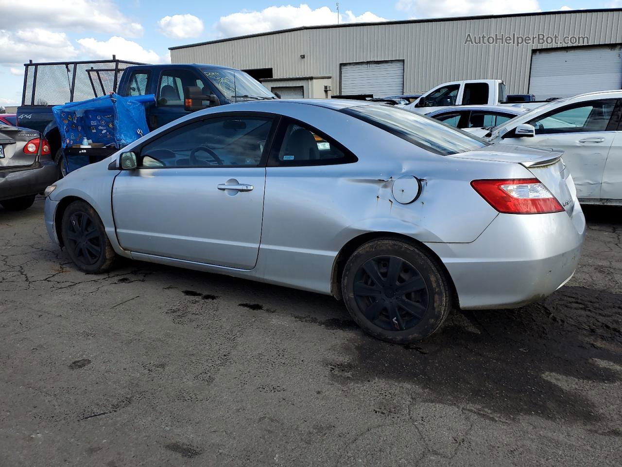 2008 Honda Civic Lx Серебряный vin: 2HGFG12668H575998