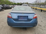 2008 Honda Civic Lx Blue vin: 2HGFG12678H575198