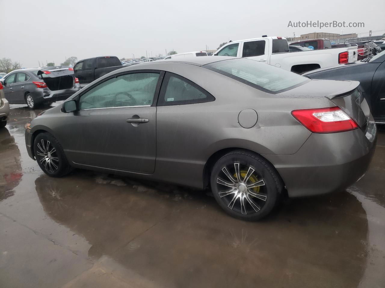 2006 Honda Civic Lx Зеленый vin: 2HGFG12686H581749