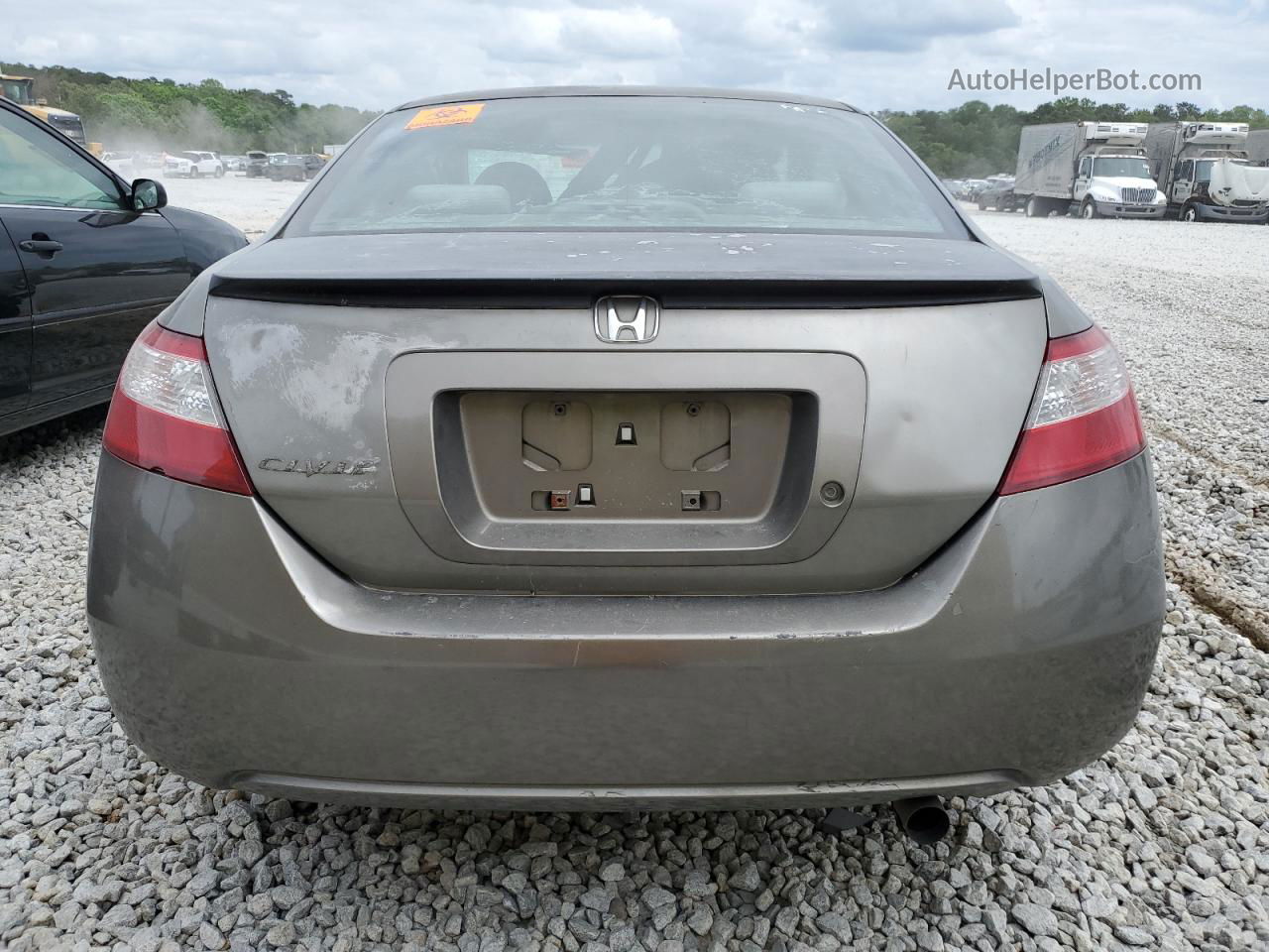 2006 Honda Civic Lx Серый vin: 2HGFG12696H524783