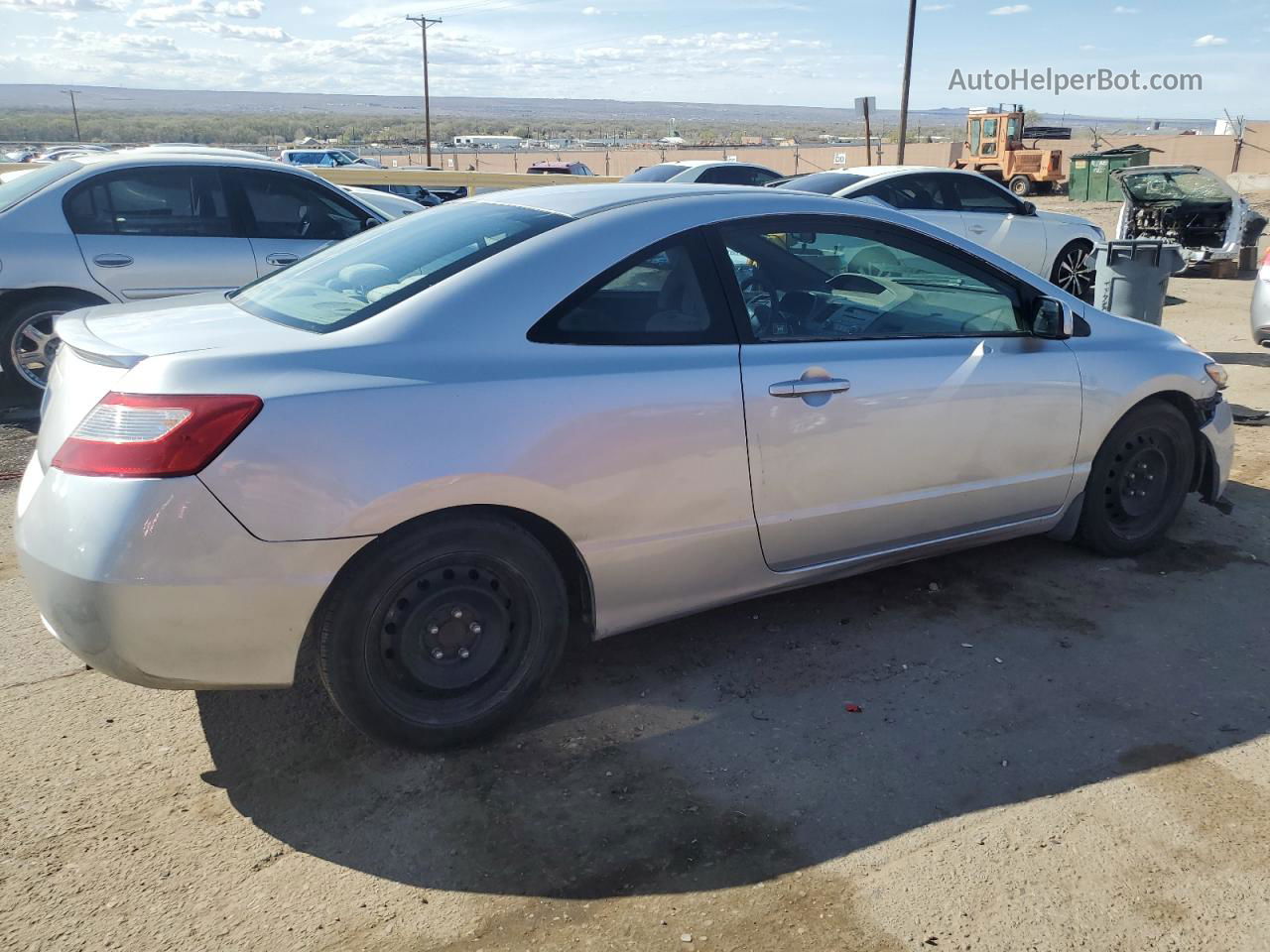 2006 Honda Civic Lx Silver vin: 2HGFG126X6H562068