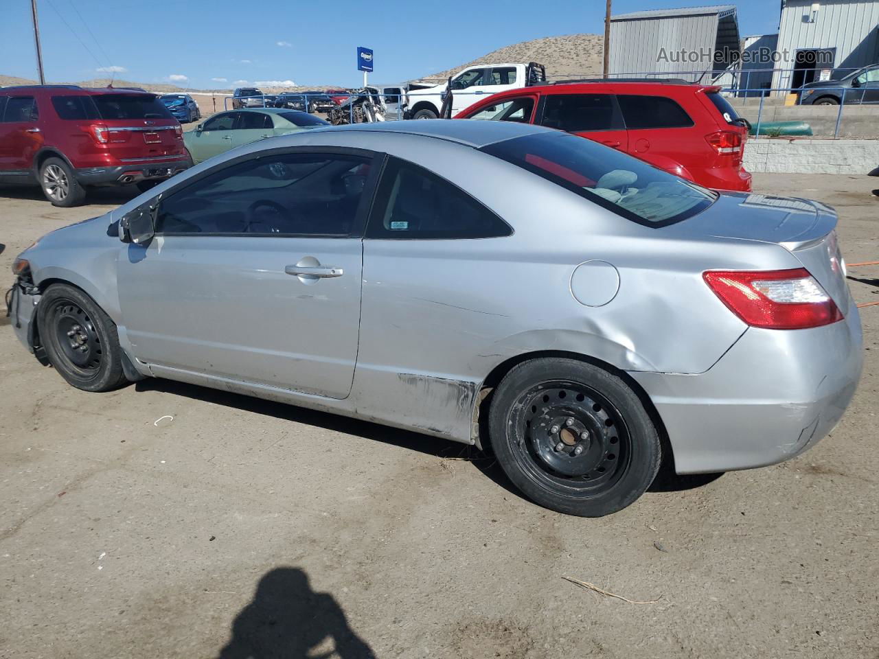 2006 Honda Civic Lx Silver vin: 2HGFG126X6H562068