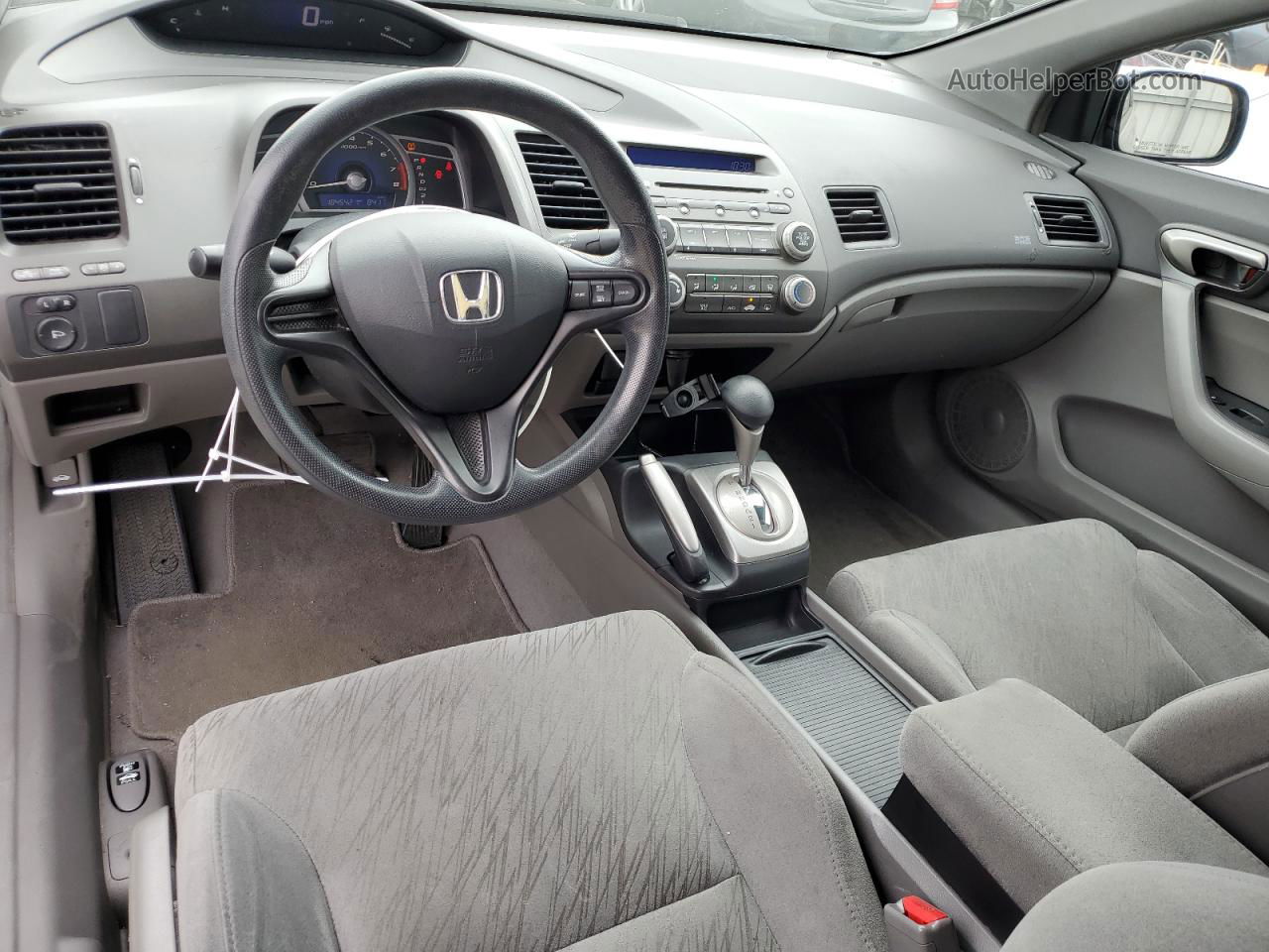 2008 Honda Civic Lx Gray vin: 2HGFG126X8H533866