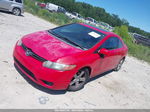 2008 Honda Civic Ex Red vin: 2HGFG12808H530105