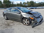 2008 Honda Civic Ex Gray vin: 2HGFG12818H517184