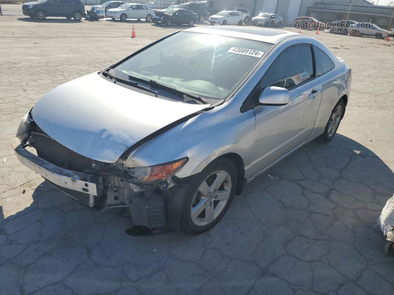 2008 Honda Civic Ex Silver vin: 2HGFG12838H506929