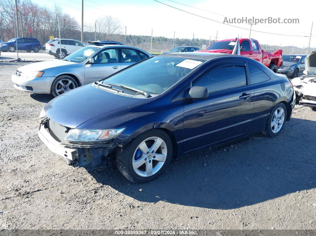 2008 Honda Civic Ex Blue vin: 2HGFG12838H563471