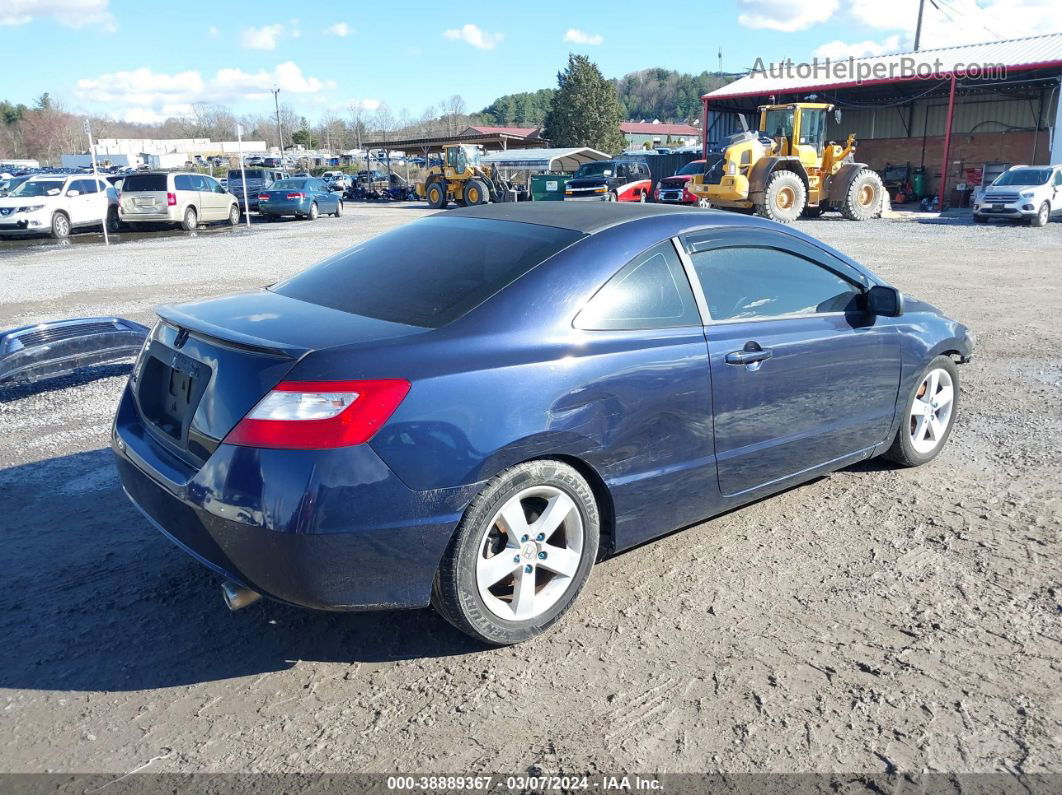 2008 Honda Civic Ex Blue vin: 2HGFG12838H563471