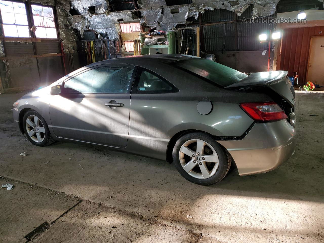 2006 Honda Civic Ex Gray vin: 2HGFG12846H532498