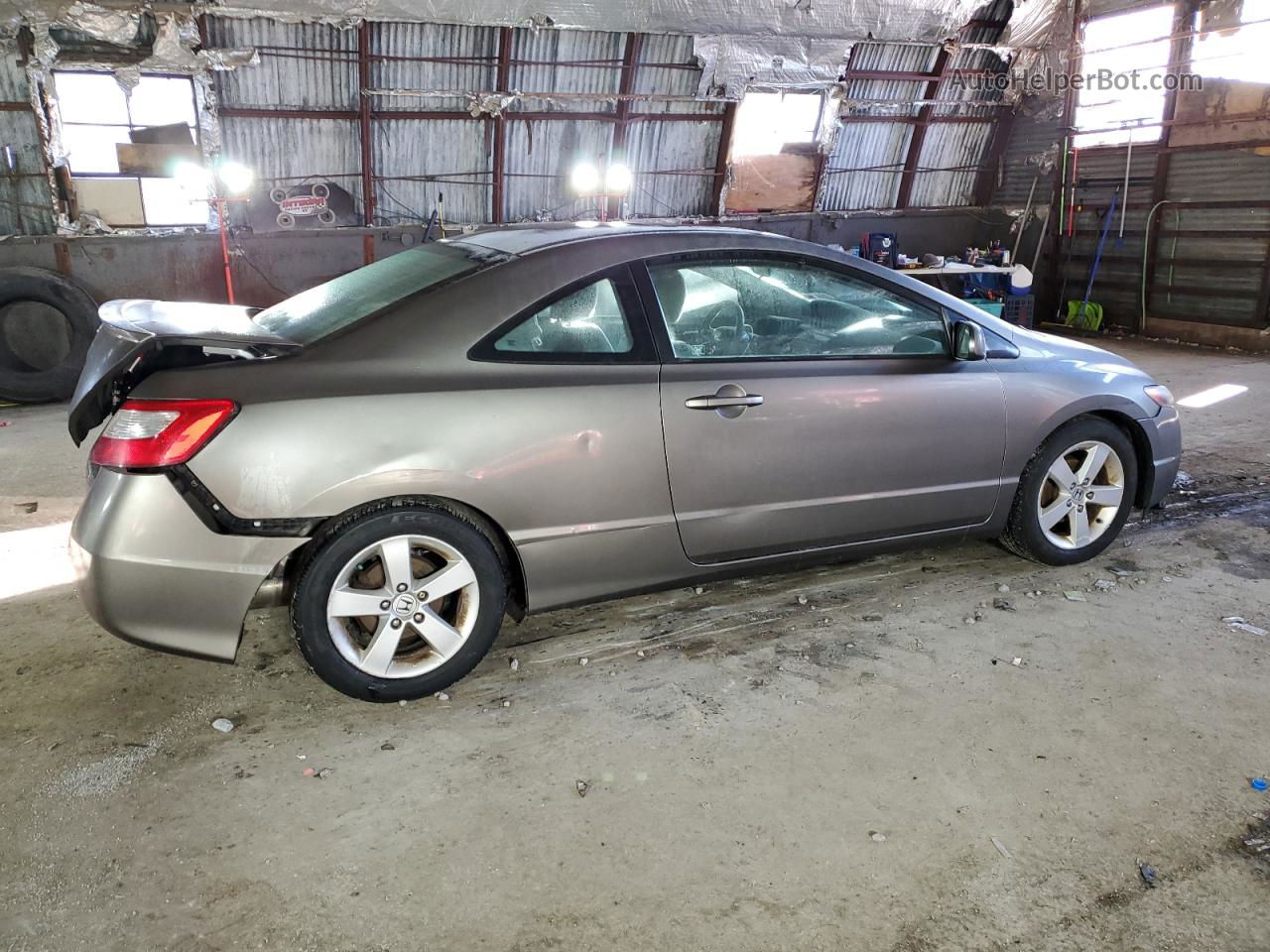 2006 Honda Civic Ex Gray vin: 2HGFG12846H532498