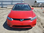 2006 Honda Civic Ex Red vin: 2HGFG12846H533893