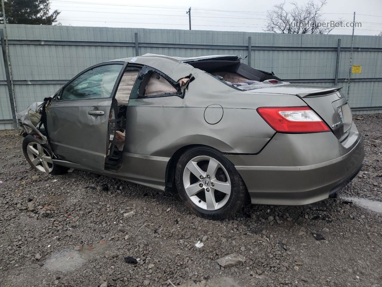 2006 Honda Civic Ex Silver vin: 2HGFG12846H560253