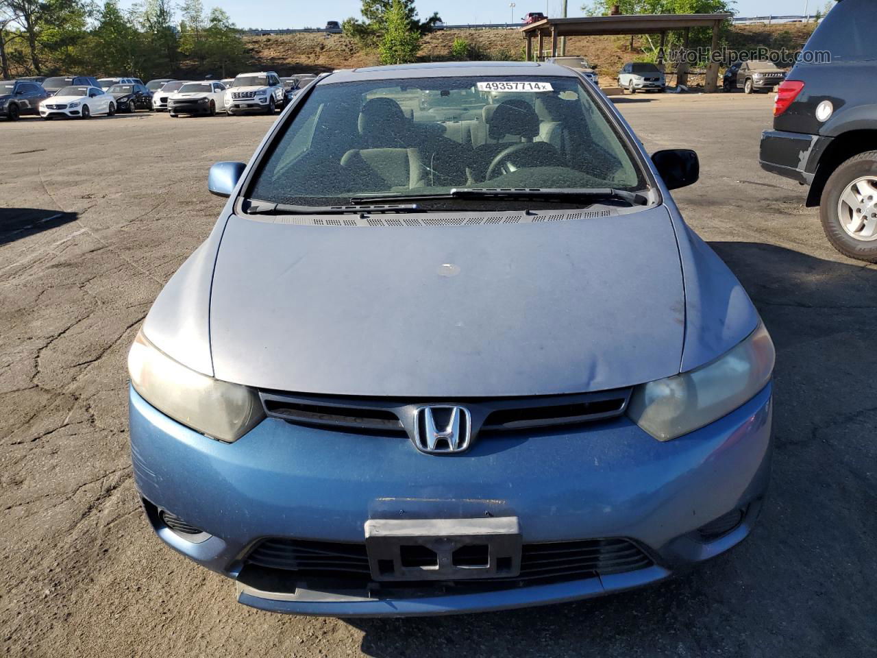 2008 Honda Civic Ex Blue vin: 2HGFG12848H520645