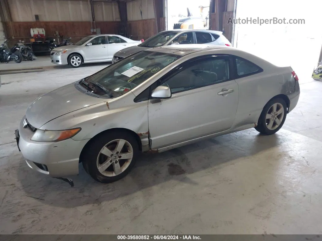 2008 Honda Civic Ex Gray vin: 2HGFG12848H534254